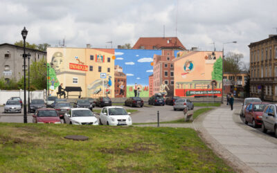Mural w Inowrocławiu